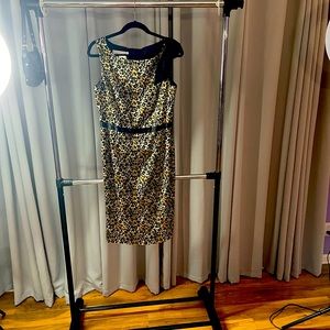 Sara Campbell print dress size 8.